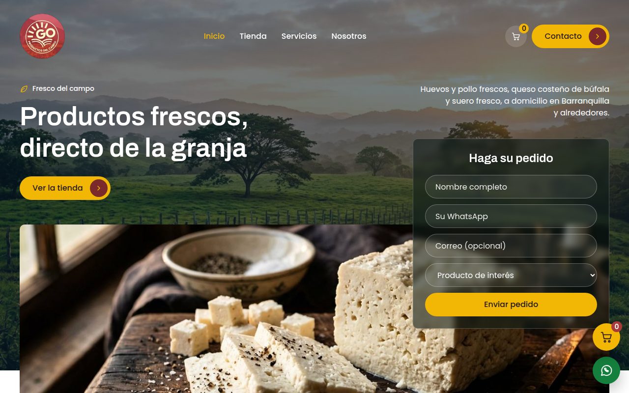Vista previa del diseño Campo